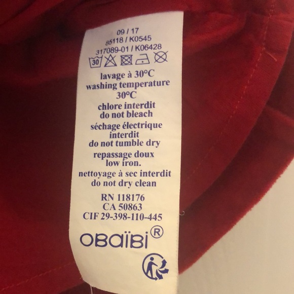 Christmas dress from OBaïBi Okaidi baby ,Size 12 months. - Picture 9 of 10
